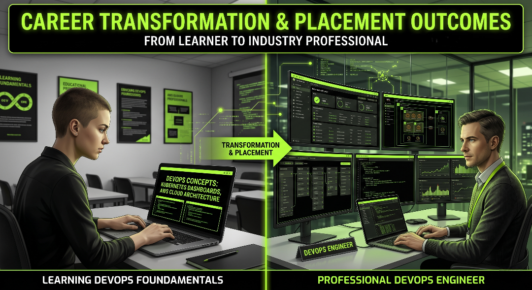 DevOps career outcomes and placement support